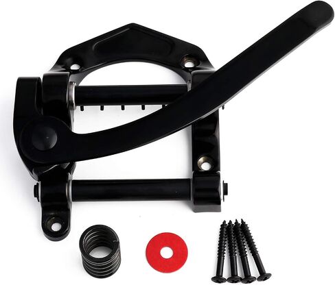 Metallor Guitar Tremolo Tailpiece Vibrato Bridge متوافق مع SG LP Tele Style Flat Top أجزاء الغيتار الكهربائي استبدال الكروم. in Kuwait