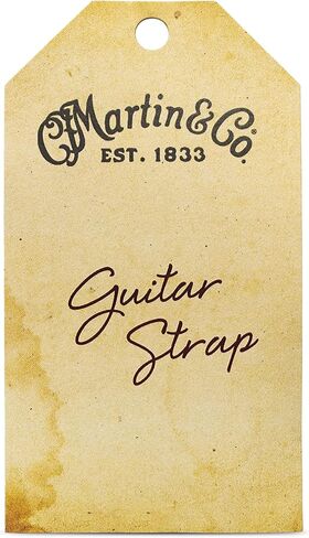 Martin Guitar Strap (18A0103),Black in Saudi Arabia