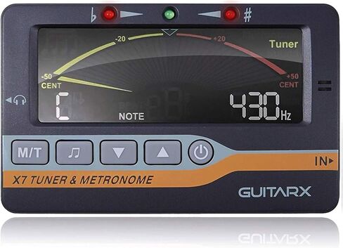 جيتار اكس موالف ومولد نغمة ومولد نغمة لجميع الادوات - أوضاع كروماتيك وجيتار وقيثارة وكمان وباس من اكس 7 in Kuwait