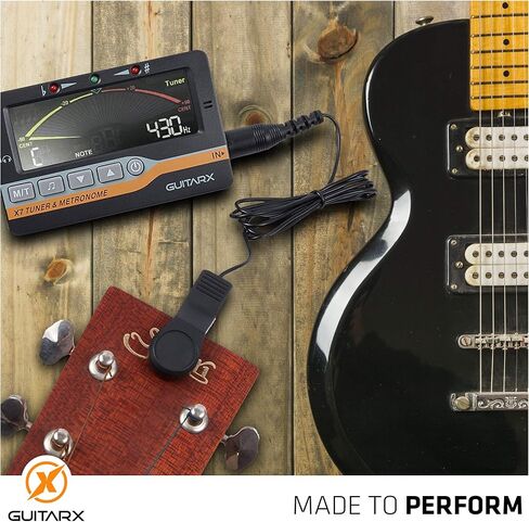 جيتار اكس موالف ومولد نغمة ومولد نغمة لجميع الادوات - أوضاع كروماتيك وجيتار وقيثارة وكمان وباس من اكس 7 in Kuwait
