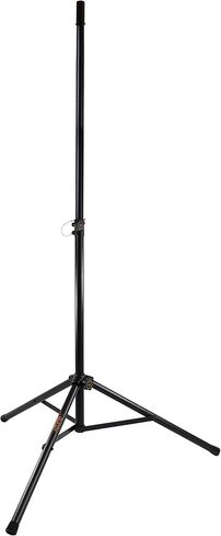 Auray SS-47A-PB Deluxe Lightweight Height-Adjustable Aluminum Speaker Stands with Tripod Base and Carrying Case in Kuwait
