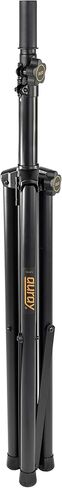 Auray SS-47A-PB Deluxe Lightweight Height-Adjustable Aluminum Speaker Stands with Tripod Base and Carrying Case in Kuwait