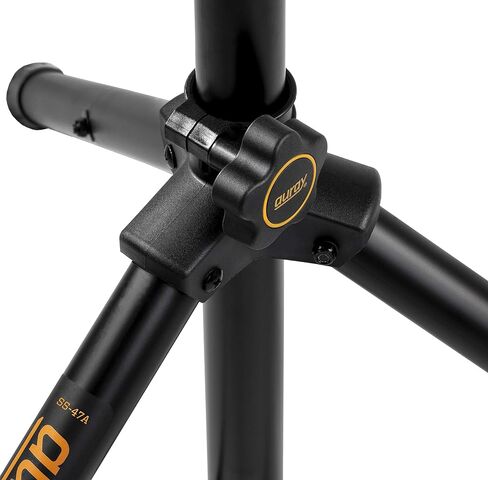 Auray SS-47A-PB Deluxe Lightweight Height-Adjustable Aluminum Speaker Stands with Tripod Base and Carrying Case in Kuwait