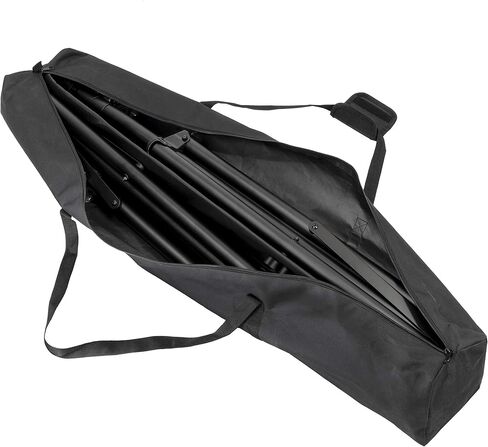 Auray SS-47A-PB Deluxe Lightweight Height-Adjustable Aluminum Speaker Stands with Tripod Base and Carrying Case in Kuwait