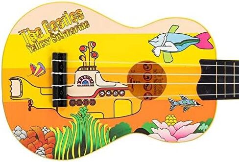 JHS, 4-String The Beatles Yellow Submarine Design Soprano Ukulele, (YSUK02) in Kuwait