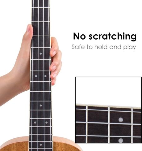 Kmise, 4-String Ukulele, Right, Spruce Top Mahogany Back Side (MI2306) in Kuwait