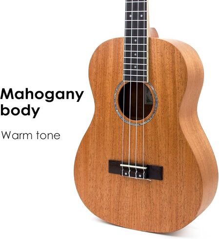 Kmise, 4-String Ukulele, Right, Spruce Top Mahogany Back Side (MI2306) in Kuwait