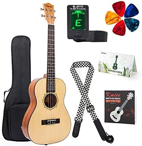 Kmise, 4-String Ukulele, Right, Spruce Top Mahogany Back Side (MI2306) in Kuwait