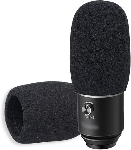 واقي رياح إسفنجي من SUNMON لـ Fifine Podcast، غطاء رياح مرشح البوب ​​متوافق مع ميكروفون تسجيل مكثف USB Fifine K670 in Kuwait