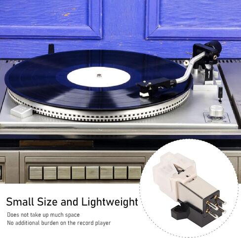 AT-3600L Magnetic Cartridge Stylus, LP Magnetic Cartridge Stylus with LP Needle, High Accuracy Replacement Magnet Turntable Cartridge for Turntable Record Player in Saudi Arabia