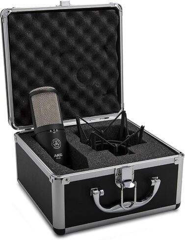AKG ميكروفون مكثف P420 مع حامل نوكس ستوديو وفلتر بوب وكابل اكس ال ار in Kuwait