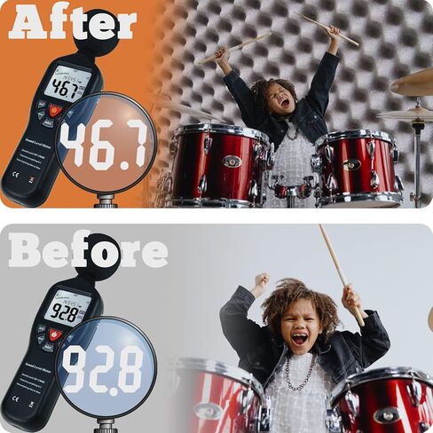 لوحة حائط من الفوم الصوتي لصناديق البيض من FOUCARSI مقاس 48 بوصة × 24 بوصة × 1 بوصة (4 عبوات، أسود) in Kuwait