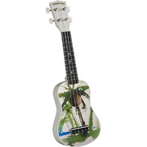 Diamond Head DU-132 Vintage Series Soprano Ukulele - Palm Tree