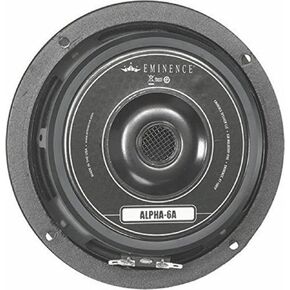 Eminence American Standard Alpha-10A 10" Mid-Bass Pro Audio Speaker, 150 Watts at 8 Ohms, Black