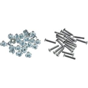 Dopro Pack of 20 Guitar AMP Handle Bolts Guitar Amplifier Handle Nuts and Screws