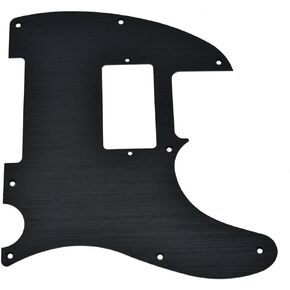 دوبرو معدن ألومنيوم مؤكسد 8 فتحات Tele Humbucker Pickguard مع لوحة تحكم معدنية ومسامير لمذيع أمريكي/مكسيكي ذهبي