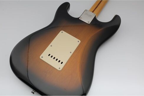 Musiclily Pickguard Strat لوحة خلفية Tremolo تجويف غطاء خلفي نمط عتيق للحاجز الولايات المتحدة/المكسيك مصنوع قياسي ستراتوكاستر جيتار كهربائي حديث الطراز، 3 طبقات رق in Kuwait