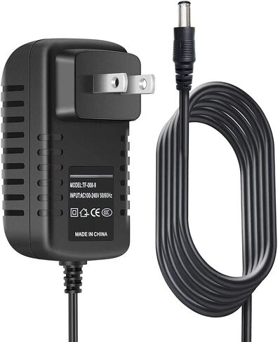 محول تيار متردد CJP-Geek متوافق مع Yamaha PSR-73 PSR-75 PSR-78 PSR-6 PSR-31 PSR-28 PSR-280 PSR-273 مزود سلك الطاقة للوحة المفاتيح الكبرى المحمولة in Kuwait