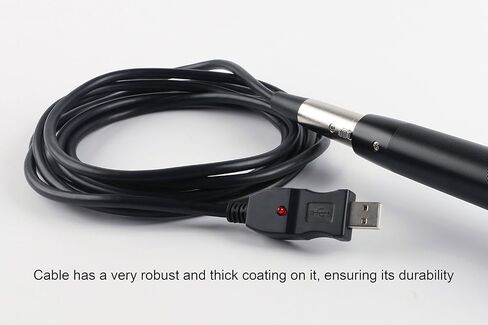 نيوبيب كيبل ميكروفون USB، 3 دبابيس USB ذكر الى XLR انثى، كيبل وصلة ميكروفون ستوديو صوت، محول اسلاك للميكروفون او تسجيل غناء الكاريوكي، 3 متر (كيبل ميكروفون USB) in Kuwait