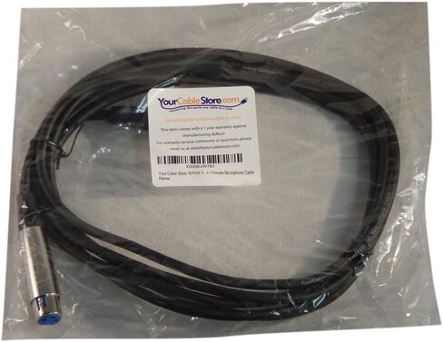متجر الكابل الخاص بك كابل ميكروفون بطول 100 قدم XLR 3 دبوس ذكر/أنثى in Kuwait