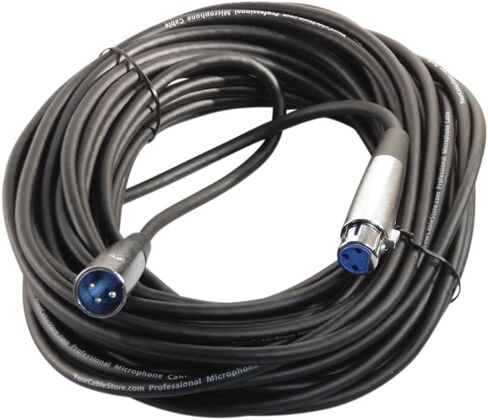 متجر الكابل الخاص بك كابل ميكروفون بطول 100 قدم XLR 3 دبوس ذكر/أنثى in Kuwait