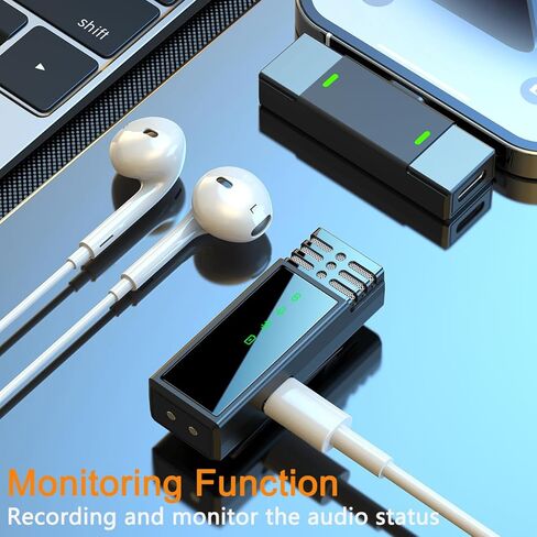 2Pack Professional Wireless Lavalier Microphone for iPhone iPad, Plug-Play 2.4G Ultra-Low Delay Built-in Noise Reduction Chip Clip on Lapel Mic for Video Recording Interview Podcast Vlog YouTube in Kuwait