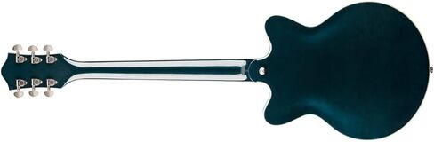 Gretsch G2655 Streamliner Center Block Jr. جيتار كهربائي مزدوج القطع مكون من 6 أوتار مع V-Stoptail ولوحة أصابع لوريل (اليد اليمنى، ياقوت منتصف الليل) in Kuwait