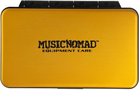 MusicNomad MN670 6 pc. Diamond Coated Acoustic Guitar Nut Slotting Files Set - Light/Medium Strings, with Storage Case in Saudi Arabia