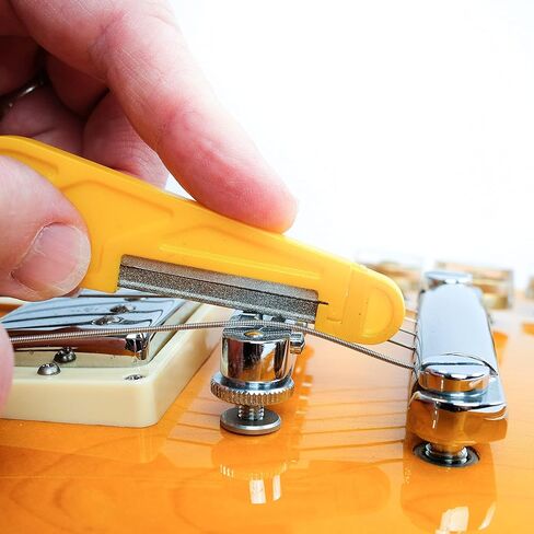 MusicNomad MN670 6 pc. Diamond Coated Acoustic Guitar Nut Slotting Files Set - Light/Medium Strings, with Storage Case in Saudi Arabia