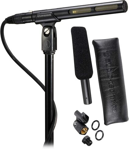 Audio-Technica (2) AT875R Shotgun Condenser Microphones Ideal for Video Production and Broadcast Audio Acquisition in Saudi Arabia