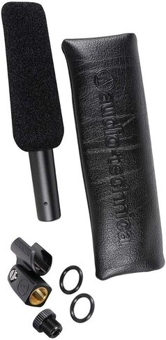 Audio-Technica (2) AT875R Shotgun Condenser Microphones Ideal for Video Production and Broadcast Audio Acquisition in Saudi Arabia