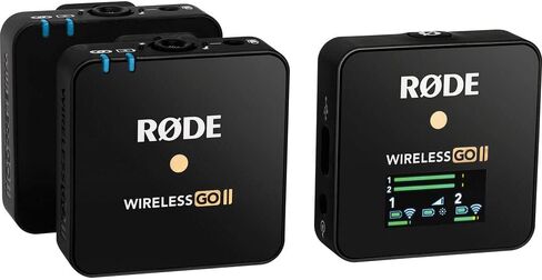 رود مجموعة مسجل / نظام ميكروفون لاسلكي رقمي مدمج لشخصين مع علبة شحن ZG-R30 لنظام ميكروفون رود اللاسلكي GO/GO II in Kuwait