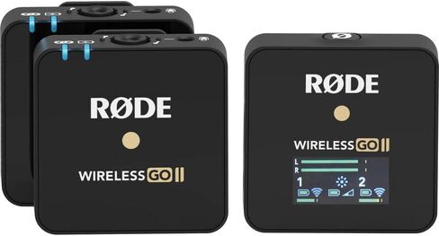 رود مجموعة مسجل / نظام ميكروفون لاسلكي رقمي مدمج لشخصين مع علبة شحن ZG-R30 لنظام ميكروفون رود اللاسلكي GO/GO II in Kuwait