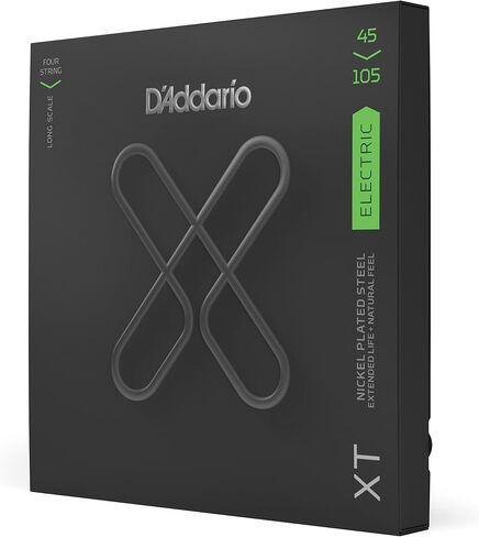 D'Addario XT Coated Bass Strings - Electric Bass Guitar Strings - 5-String, Long Scale, 45-130 in Kuwait