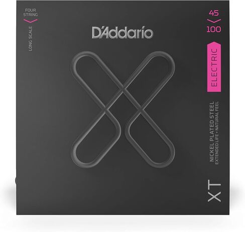 D'Addario XT Coated Bass Strings - Electric Bass Guitar Strings - 5-String, Long Scale, 45-130 in Kuwait