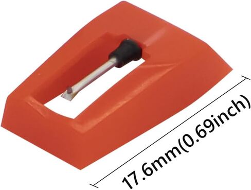 Dohia Record Player Needle Turntable Needles Stylus Player Needle Long-Lasting Record Player Needle Replacement for Vinyl Record Player D1-LSJCZ in Saudi Arabia