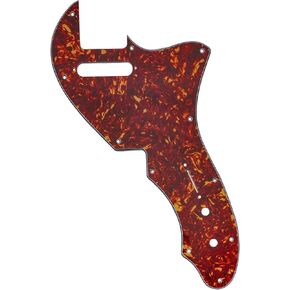 Musiclily Pro 11 Holes Guitar Pickguard For USA Fender 69 Tele Thinline Style Electric Guitar, 3Ply Aged White in Kuwait