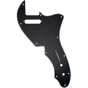 Musiclily Pro 11 Holes Guitar Pickguard For USA Fender 69 Tele Thinline Style Electric Guitar, 3Ply Aged White