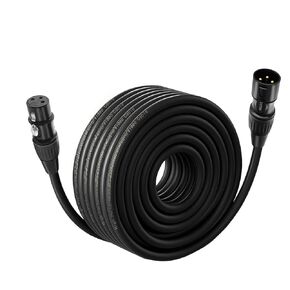 كابل YATIME XLR بطول 6 أقدام و6 حزم كابلات XLR ممتازة إلى XLR كابل ميكروفون XLR مطلي بالذهب و3 دبوس كابل مكبر صوت XLR متوازن ذكر إلى أنثى كابل ميكروفون