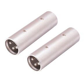 HUALEU 2Pack XLR Female to 1/4 TRS Adapter, Balanced Female XLR to Quarter Inch 6.35mm Male Adapter