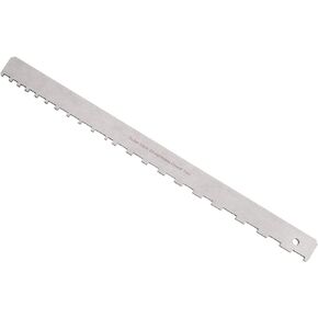 TUOREN 43CM Guitar Neck Notched Straight Edge Luthiers Tool for Electric Guitar Fretboard and Frets Silver in Kuwait