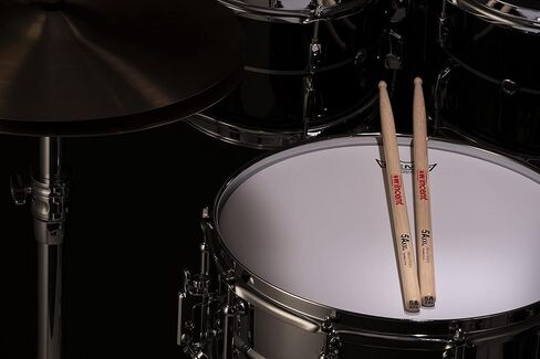 Wincent Drumsticks 5AXL Extended Medium Shoulder Hickory Drumsticks Beaded Wood Tip1 Pair in Kuwait