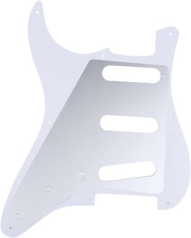 Musiclily Pro 11-Hole 60s 64 Vintage Style Strat SSS Pickguard for American Stratocaster Guitar, 3Ply Mint Green in Saudi Arabia
