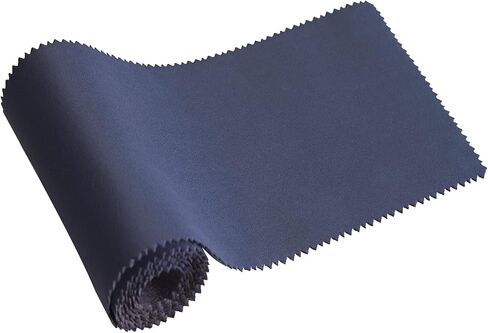 Mooson Piano Keyboard Anti-Dust Cover High Technology Fabric Key Cover Cloth Fit For Upright Piano, Electric Piano & Grand piano (Dark blue) in Saudi Arabia