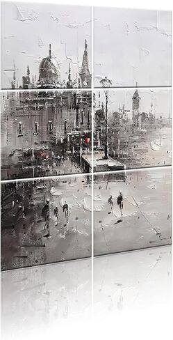 لوحات Avishai Art الصوتية، لوحات فنية جدارية صوتية مقاس 72 بوصة × 48 بوصة، 6 قطع من لوحات الحائط الصوتية الممتازة مع مادة لاصقة، لاستوديوهات التسجيل والمنازل. (بوند الهادئ) in Kuwait