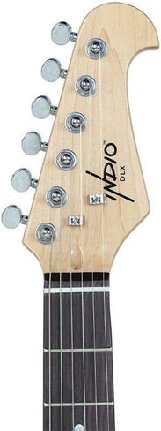 Monoprice Indo Series 6 String Alder-Body Electric Guitar, Right, Blue (610887) in Kuwait