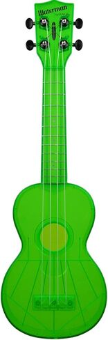 Kala Brand Music Co., 4-String Ukulele, Fluorescent Green, Soprano (KA-SWF-GN) in Saudi Arabia