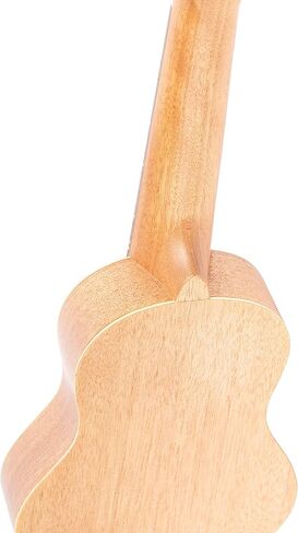 Ortega Guitars, 4-String Keiki Series Sopranino Ukulele with Turtle Etching, Right, Transparent ocean blue, (K1-BL) in Kuwait