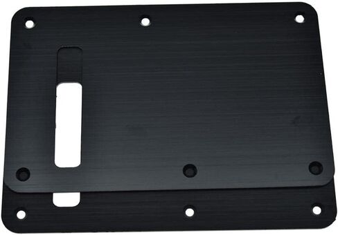 Dopro Aluminum Anodized Modern ST Strat Back Plate Tremolo Trem Cavity Cover Fits American/Mexican FD Orange in Saudi Arabia