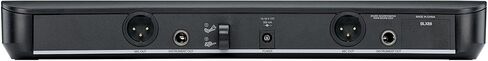 نظام الميكروفون اللاسلكي Shure BLX188/CVL UHF - مثالي للمقابلات والعروض التقديمية والمسرح - عمر البطارية 14 ساعة، نطاق 300 قدم | يتضمن (2) ميكروفونات Lavalier، جهاز استقبال مزدوج القناة | فرقة H11 in Kuwait